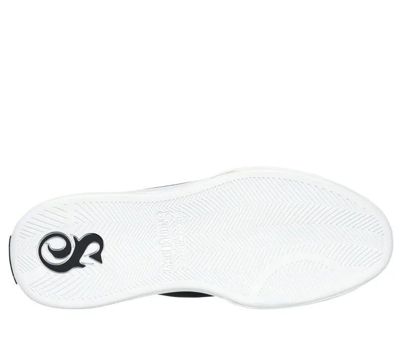 Skechers Premium Leather Slip-ins Snoop One – OG – Black / White – “Black” (251016 BKW)