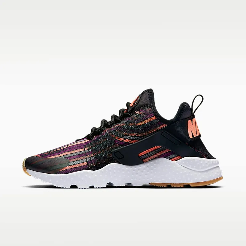 Nike Air Huarache Run Ultra Premium JCD Black Hot Lava (885019-001)