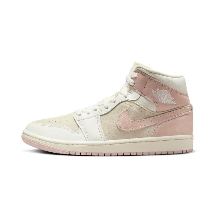 Air Jordan 1 Mid SE “Coconut Milk / Sail / Legend Pink” (FQ1926-161)