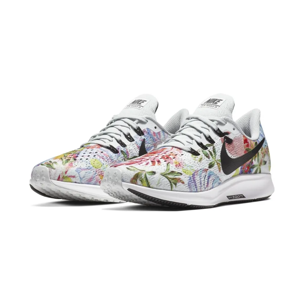 Nike Air Zoom Pegasus 35 White Floral (W) Pure Platinum/Black-White (AV3520-001)