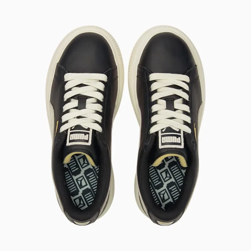 Puma Suede Mayu leren Women White/Black (381042-02)