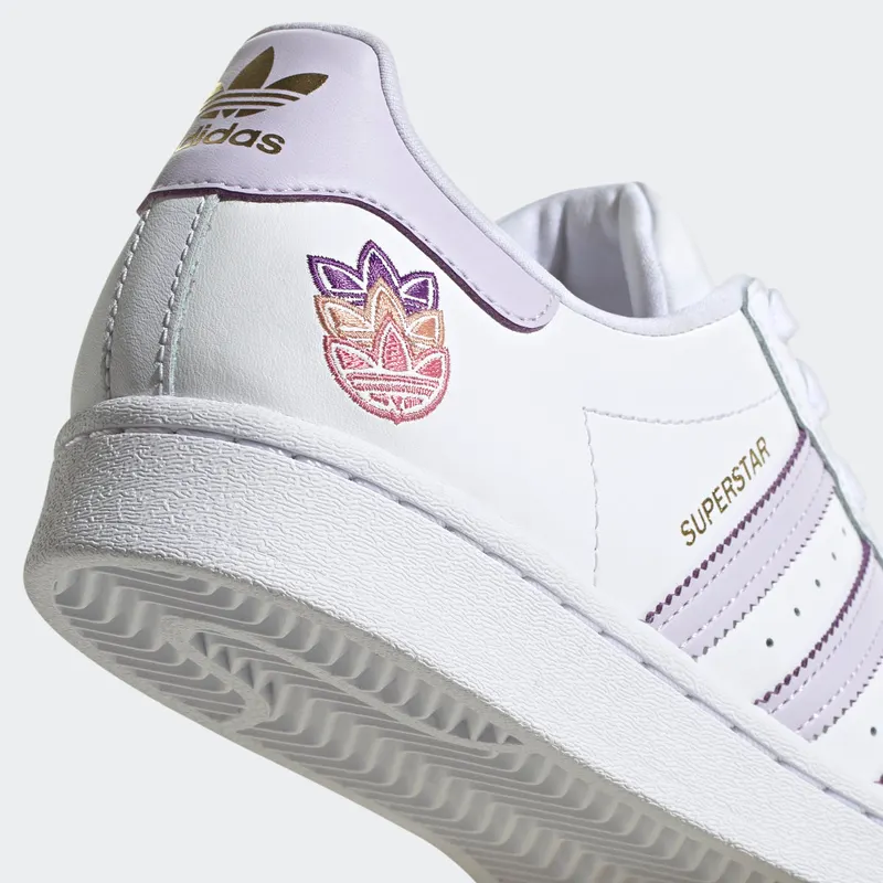 adidas Superstar Cloud White / Purple Tint / Matte Gold (GZ8143)