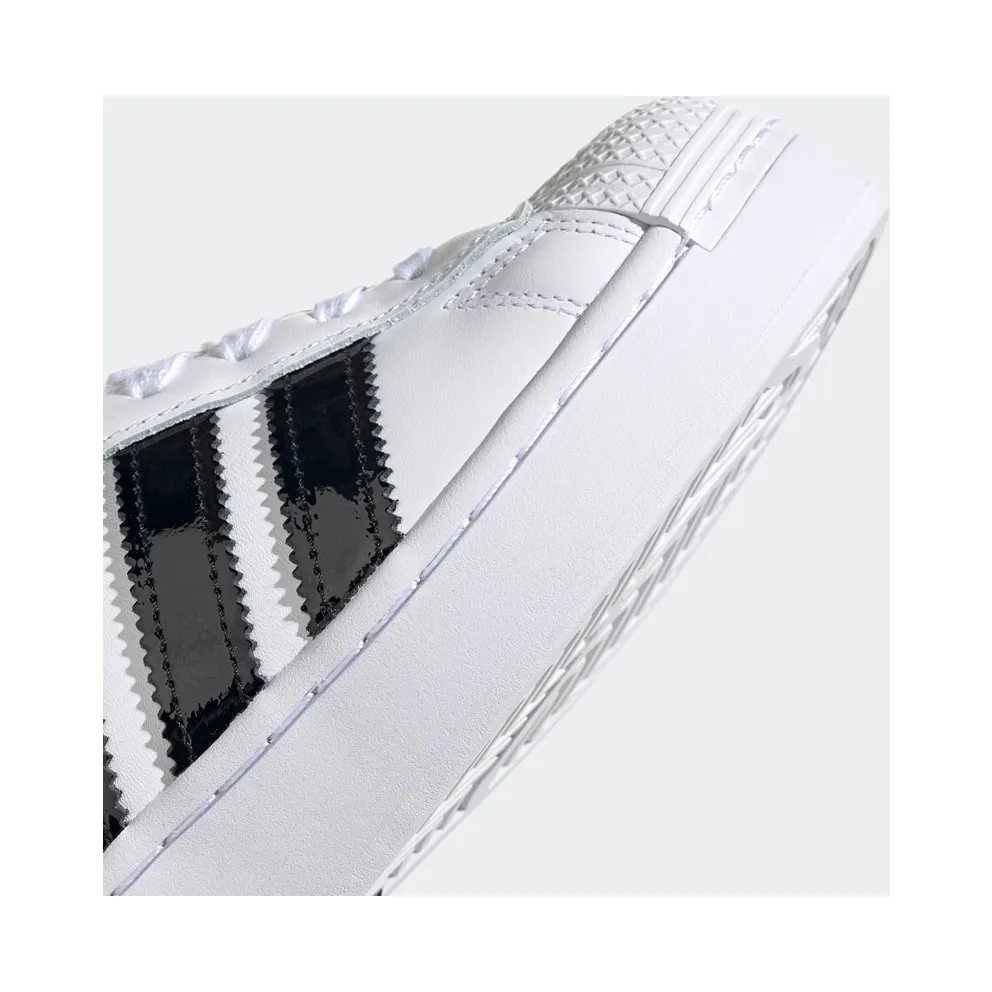 adidas Superstar Bold White Black (W) Cloud White/Core Black/Gold Metallic (FV3336)