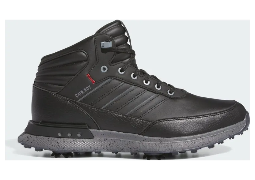Adidas S2G Rain.RDY Golf “Core Black Iron Metallic Better Scarlet” (IH5177)