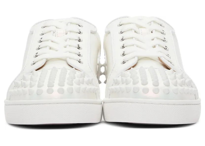 Christian Louboutin White Iridescent Seavaste 2 Orlato Sneakers (3210253) (2)