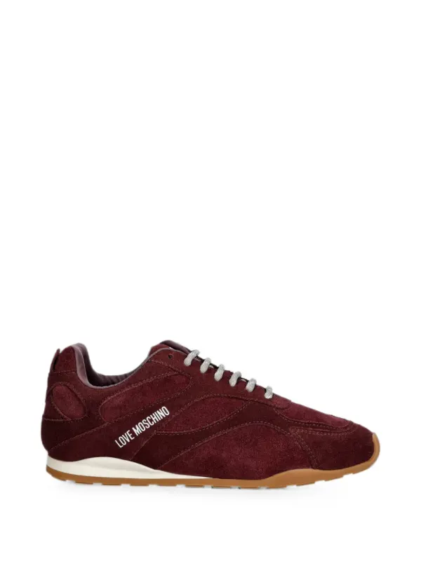 Love Moschino Sneakers mit Kontrasteinsätzen – Rot (JA15352G1PIGB)