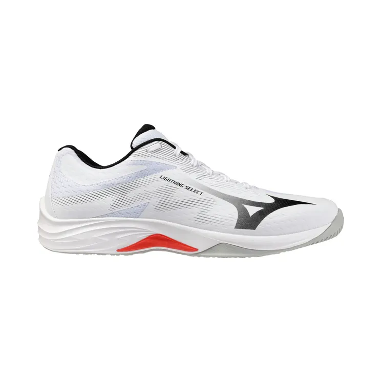 Mizuno Lightning Select White Black Fiery Red (V1GA267059)