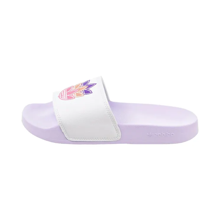 Adidas Adilette Lite Slides “Cloud White / Purple” (GZ8144)