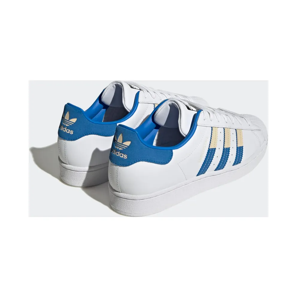 Adidas Superstar Cloud White / Sand Strata / Bright Royal (HQ2167)