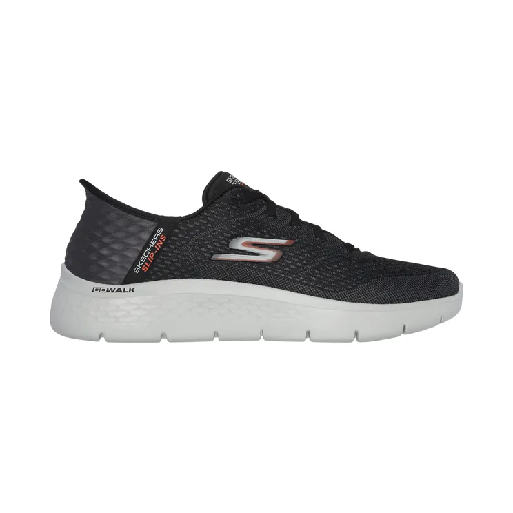 Skechers Slip-ins: GO Walk Flex New World Black / Orange “Black” (216505 Bkor) (216505BKOR)