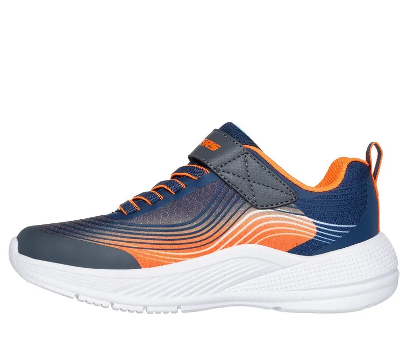 Skechers Microspec Advance Sneaker Marine/Orange