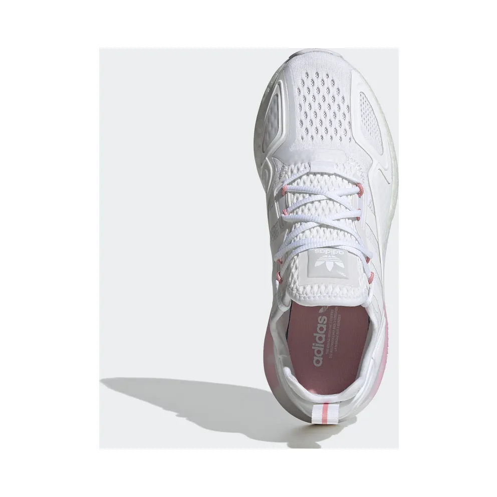 adidas ZX 2K Boost White Pink (W) Cloud White/Cloud White (FV8983)