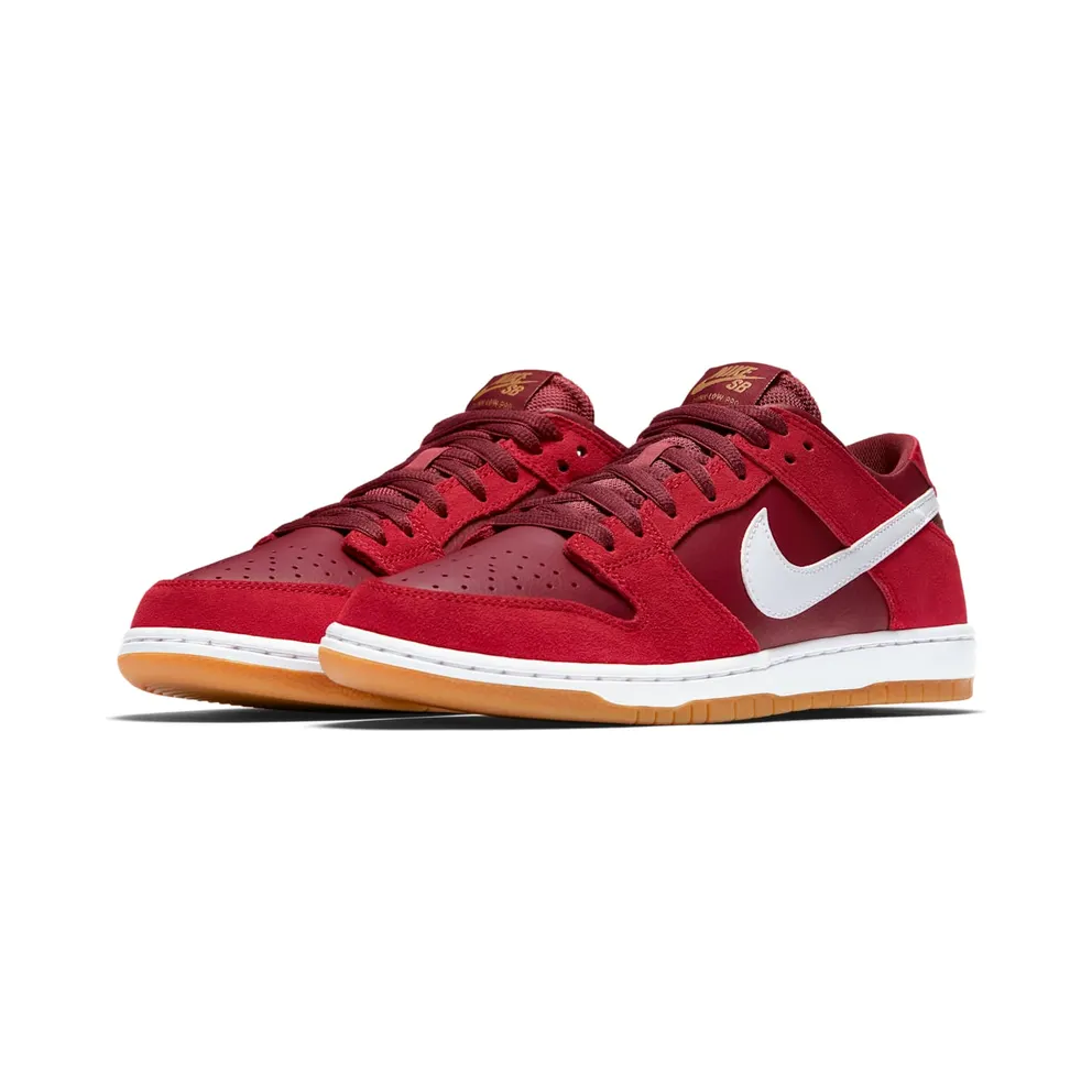 Nike SB Zoom Dunk Low Track Red Track Red/White-Cedar (854866-616)