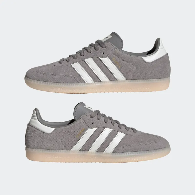 Adidas Samba OG Grey Three / Core White / Bliss Orange (HP7905)