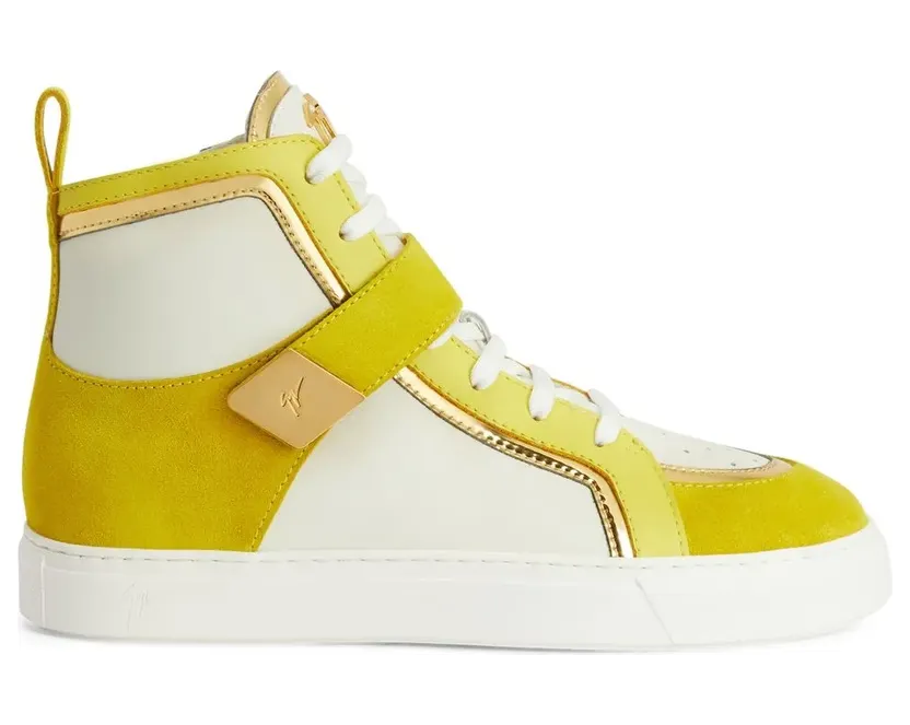 Giuseppe Zanotti Zenas high-top “Yellow” (RW20063004)
