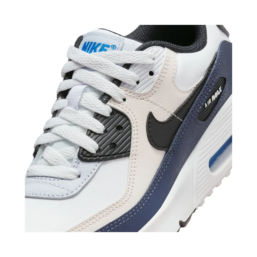 Nike Air Max 90 Leather GS “Phantom Thunder Blue” (CD6864-404)