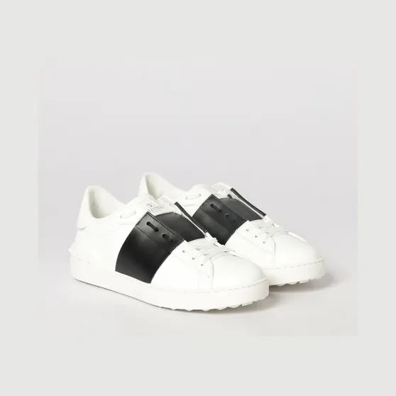 Valentino garavani Open Leather Sneakers White 1 (8Y0S0830BLUA01)