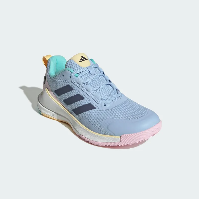 adidas Novaflight 2 Indoor Glow Blue Shadow Navy Core Black (JQ3601)