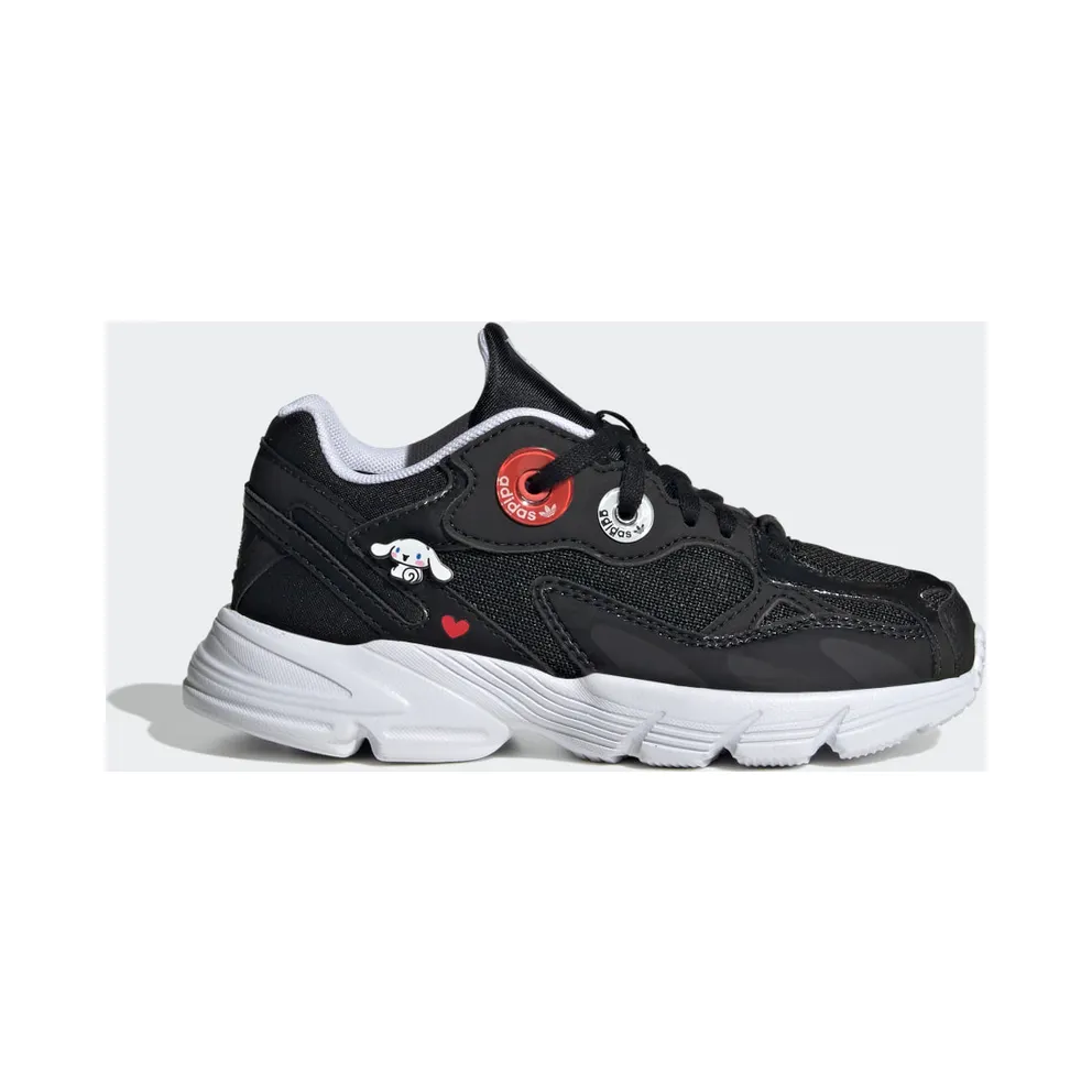 adidas Astir Schuh Core Black / Cloud White / Vivid Red (HQ1558)