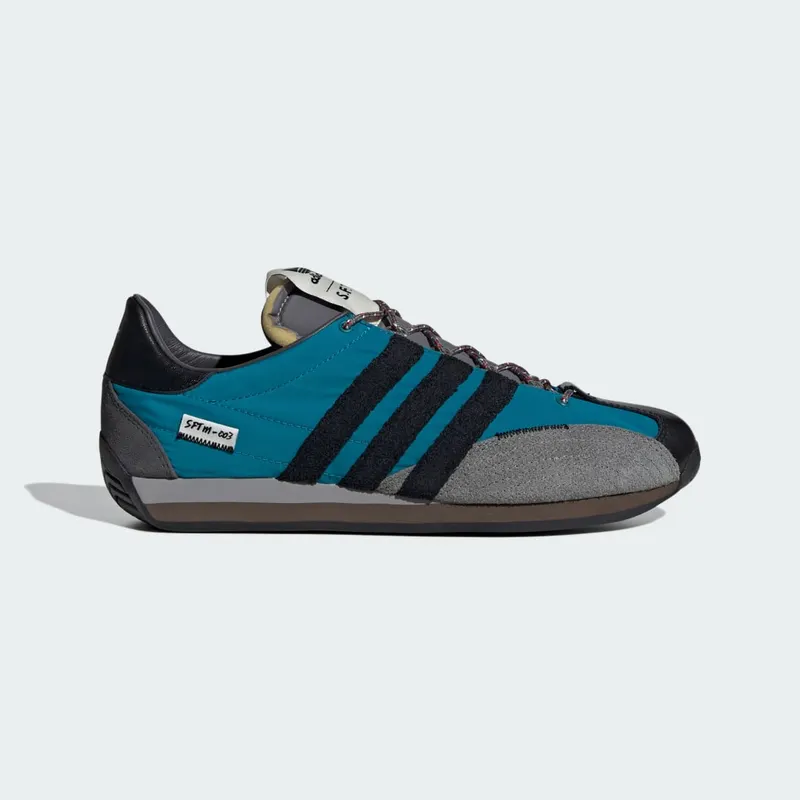 adidas Country OG Low Trainers Active Teal / Core Black / Ash (ID3545)
