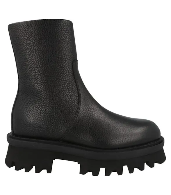 Ferragamo Klem Combat Boots Black (01G194-763853-M)