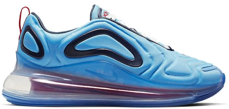 Nike Air Max 720 University Blue Blue Void (W) University Blue/University Red-Blue Void-Metallic Silver-Summit White (AR9293-401)