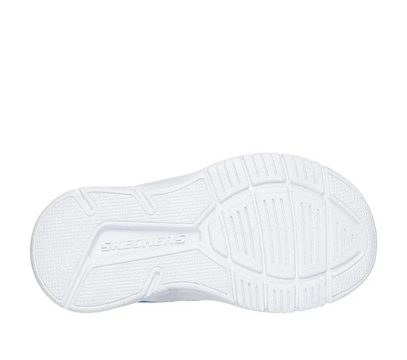 Skechers Microspec Advance Sneaker Blue/Limoen