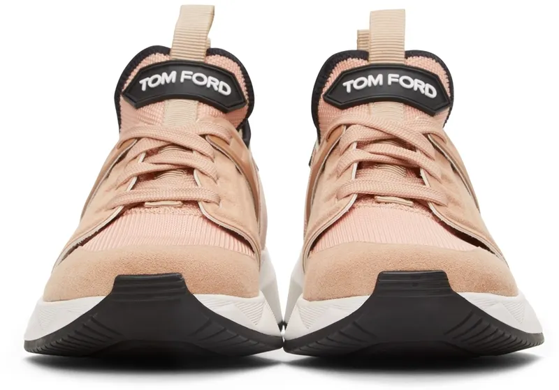 TOM FORD Pink Jago Sneakers (W2818N-TOF005)