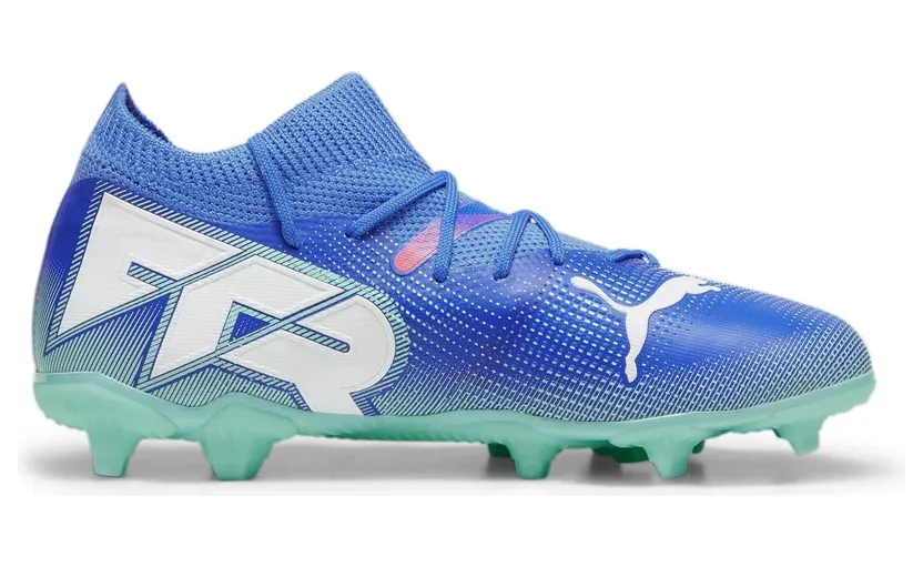 Puma Future 7 Match FG/AG JR für Kinder, blau, Größe 33 EU / 1 Kids UK (107945)