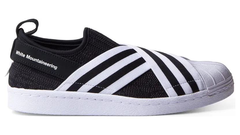 adidas Superstar Slip-On White Mountaineering Black