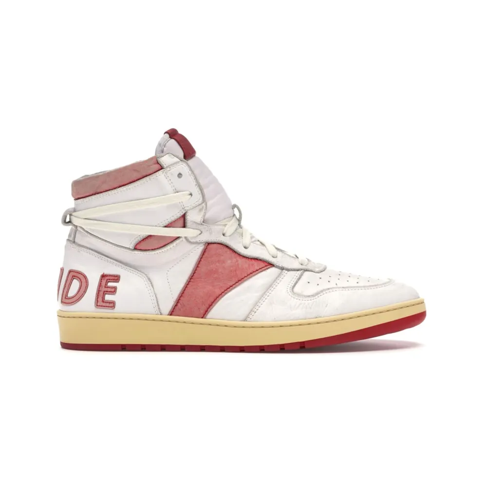 Rhude Rhecess Hi White Red (05AFO14501)