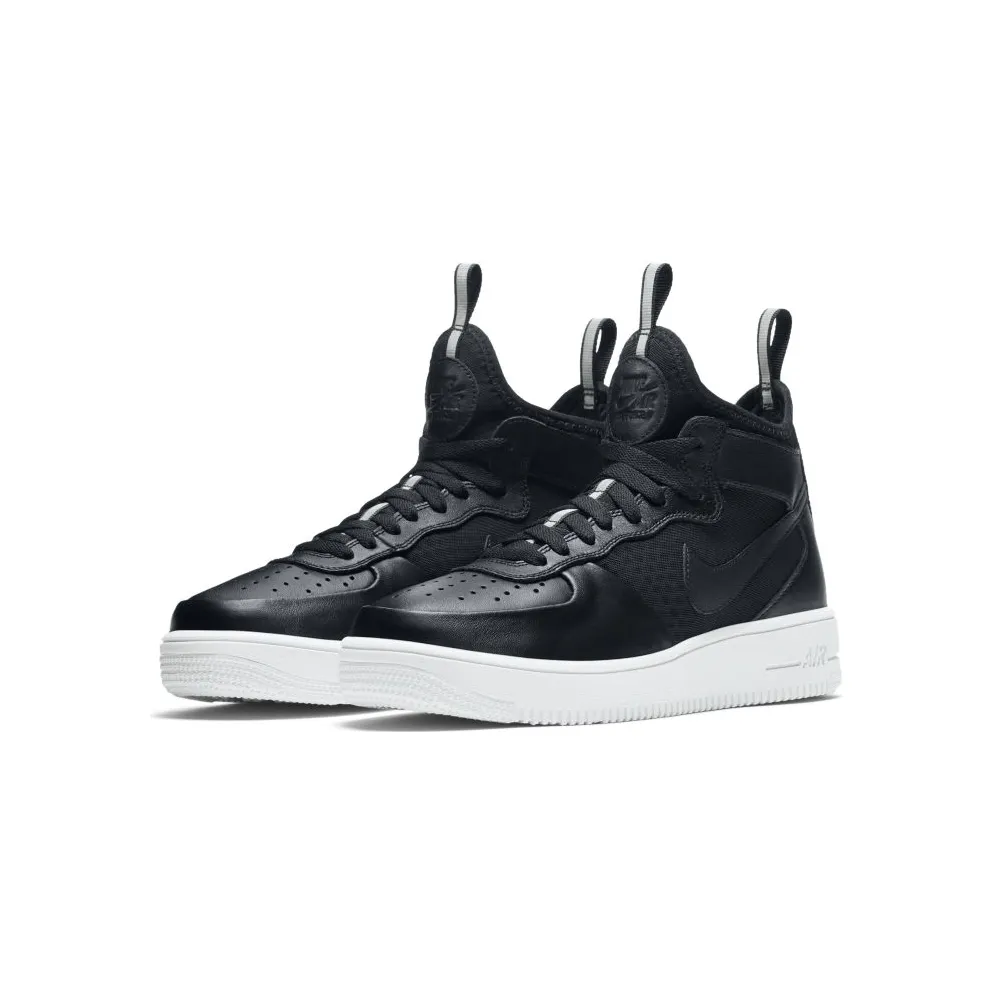Nike Air Force 1 Ultraforce Mid Black/Black-White (W) Black/Black-White (864025-001)