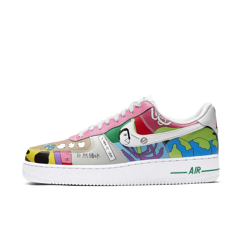 Nike Air Force 1 Flyleather Ruohan Wang Multi-Color/Multi-Color (CZ3990-900)
