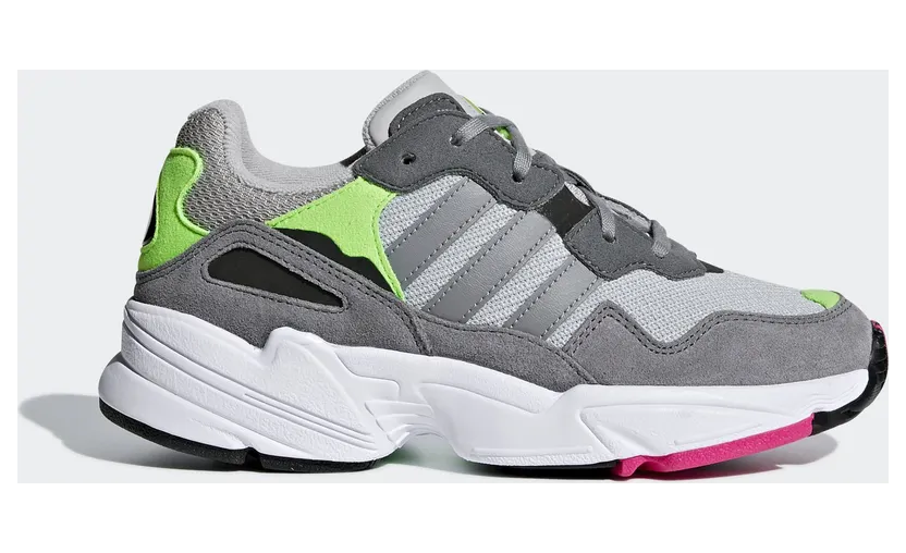adidas Yung-96 Grey Shock Pink (Youth)