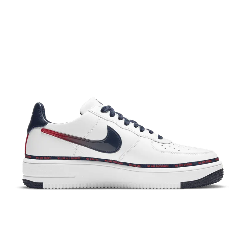 Nike Air Force 1 Ultra New England Patriots (2020) White/University Red-White-College Navy (DB6316-100)