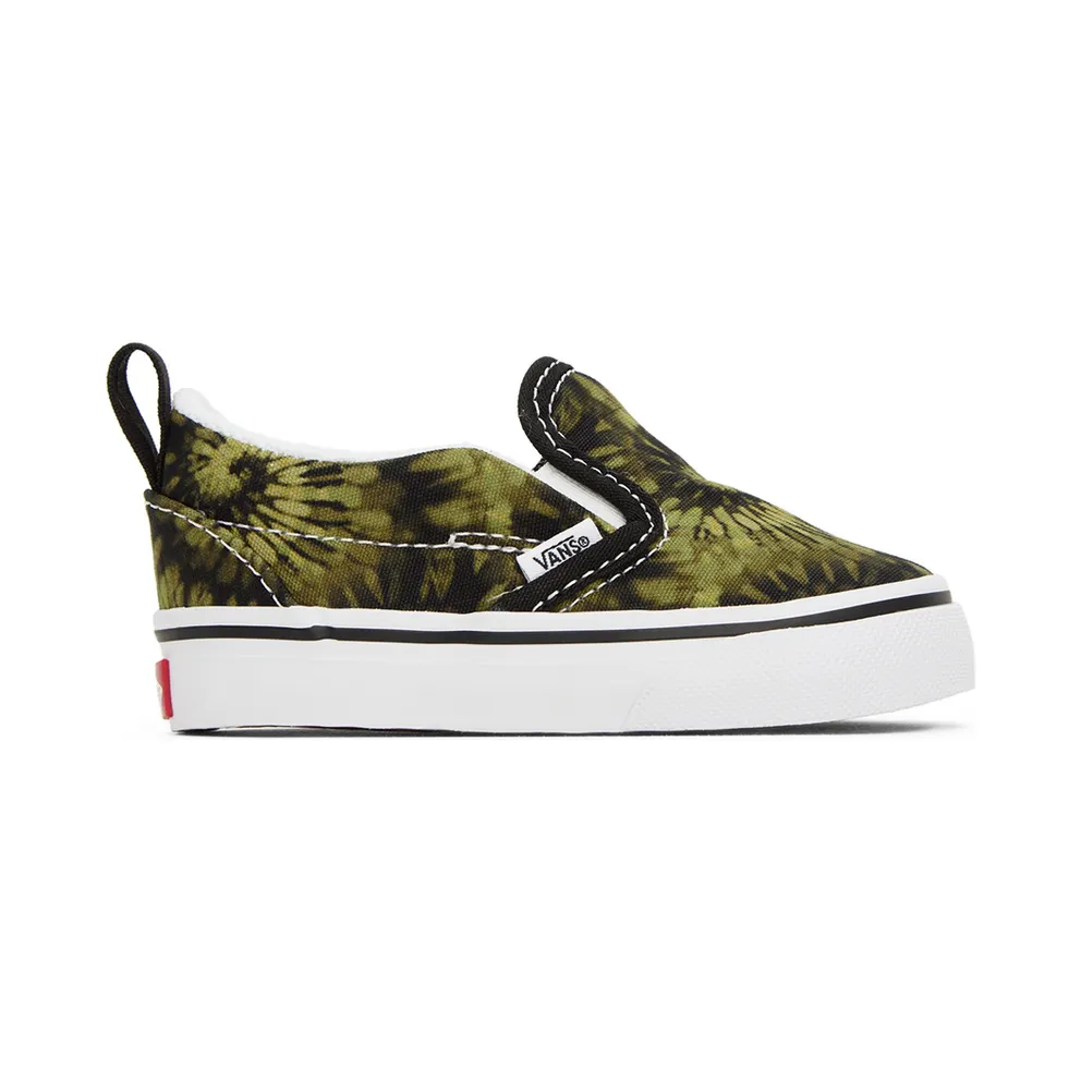 Vans Baby Green Slip-On V Sneakers (VN0A5EFK448)