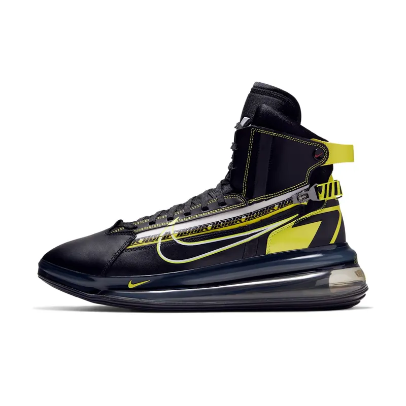 Nike Air Max 720 Saturn All-Star (2019) Black/Dynamic Yellow-University Red (BV7786-001)