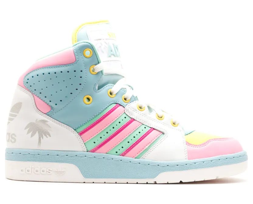 adidas Js License Plate Miami Whwhtvap/Clegrn/Vcllgpn