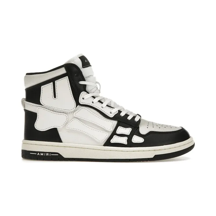AMIRI Skel High Tops Black White (PXMFS001-004)