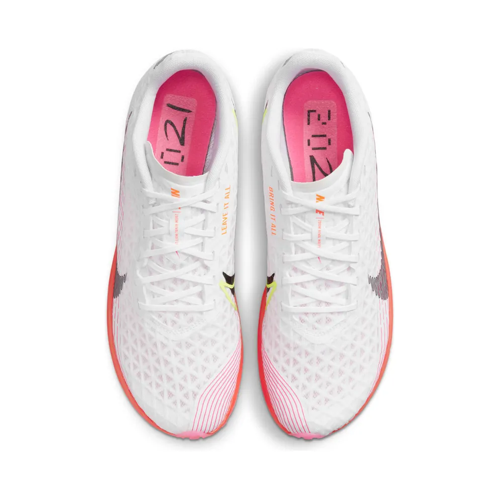 Nike Zoom Rival Waffle 5 Veldloopschoen “White / Bright Crimson / Black” (CZ1804-102)