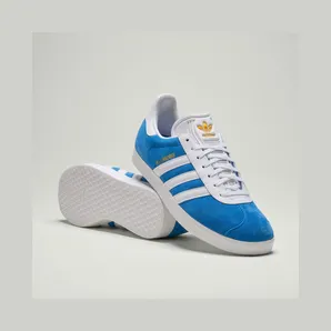 adidas Gazelle Real Madrid “Blue Bird / Cloud White / Crew Yellow” (JR4158)