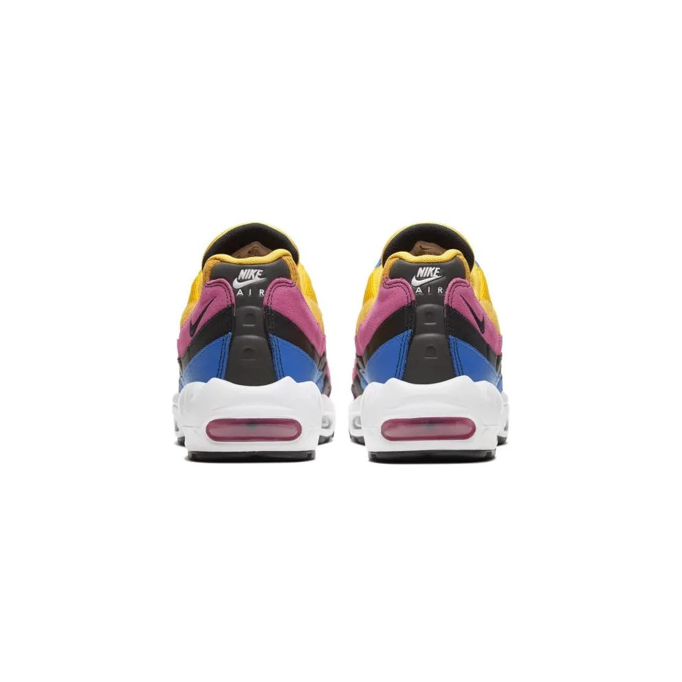 Nike Air Max 95 Multicolor Suede Yellow/Blue-Pink (CZ9170-700)
