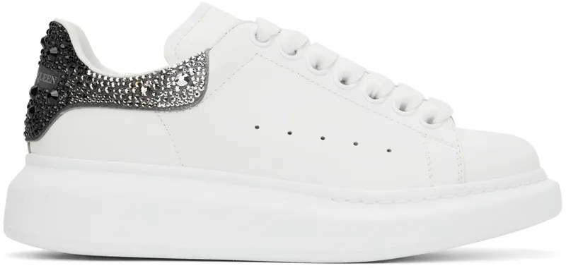 Alexander McQueen White & Black Oversized (676700WIAFK)