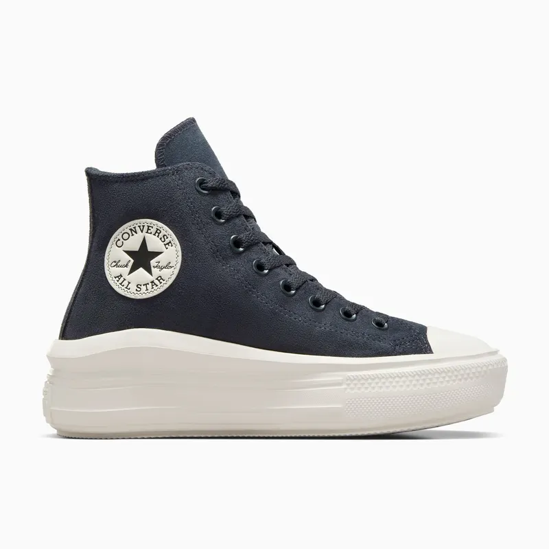 Converse Chuck Taylor All Star Move Platform Colorful Suede Shadow Woods/Egret/Black (A11146C)