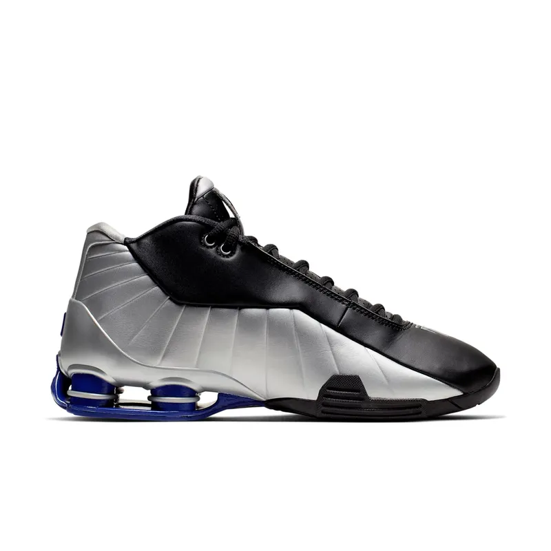 Nike Shox BB4 Black Silver Lapis Black/Metallic Silver-Lapis (AT7843-001)