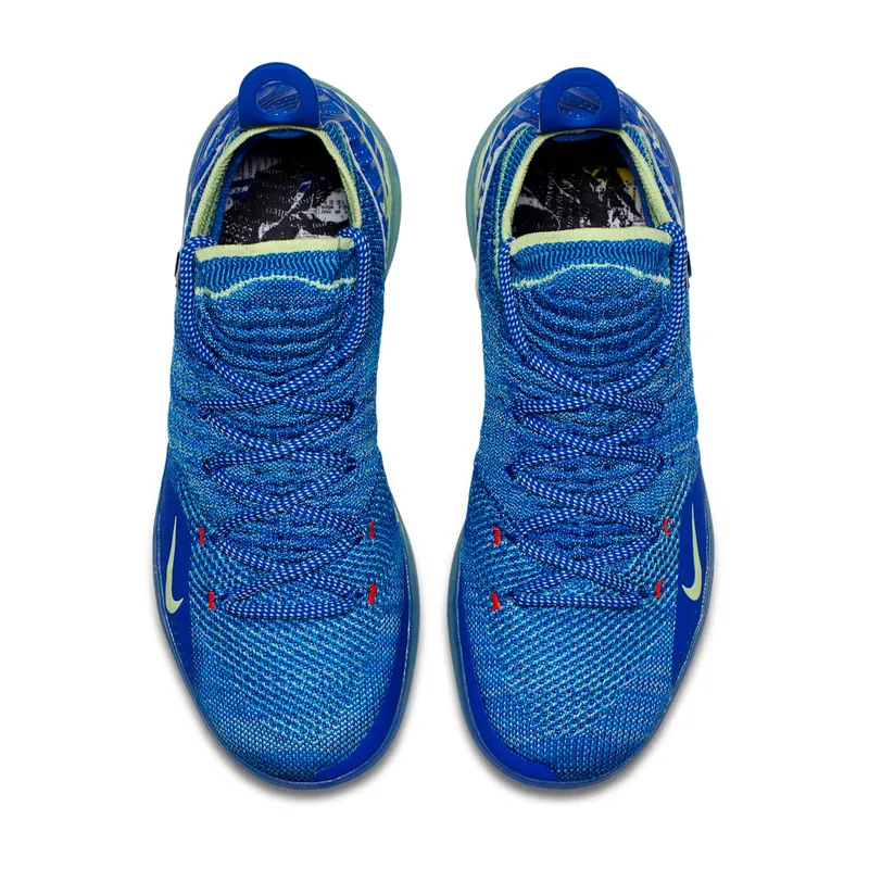 Nike KD 11 Paranoid Blue/Yellow (AO2604-900)