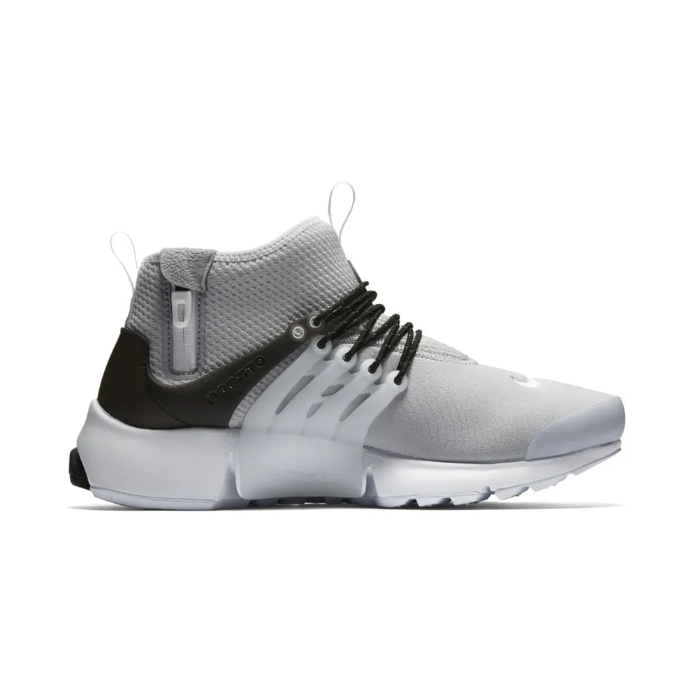 Nike Air Presto Mid Utility Wolf Grey Wolf Grey/Black-White (859524-005)