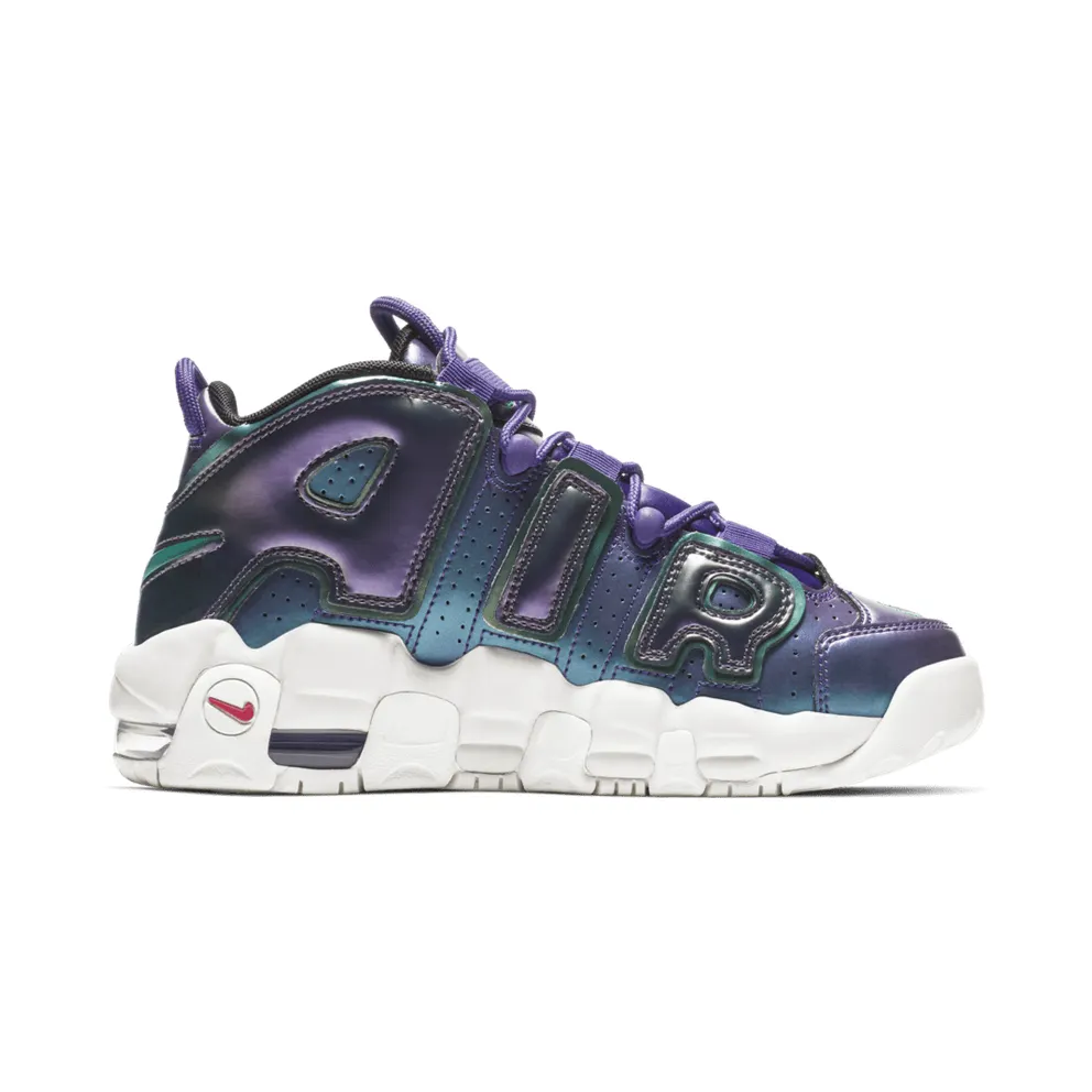Nike Air More Uptempo Iridescent Purple (GS) Court Purple/Rush Pink-Neptune Green (922845-500)