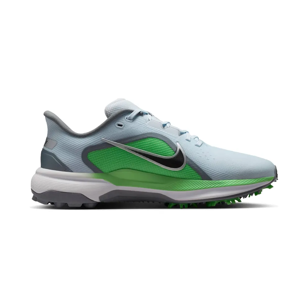 Nike Pegasus 1 Golf ‘Football Grey Illusion Green’ “Football Grey / Illusion Green / Black” (HV4700-002)