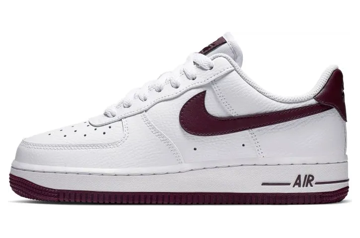 Nike Air Force 1 Low Patent White Bordeaux (W)
